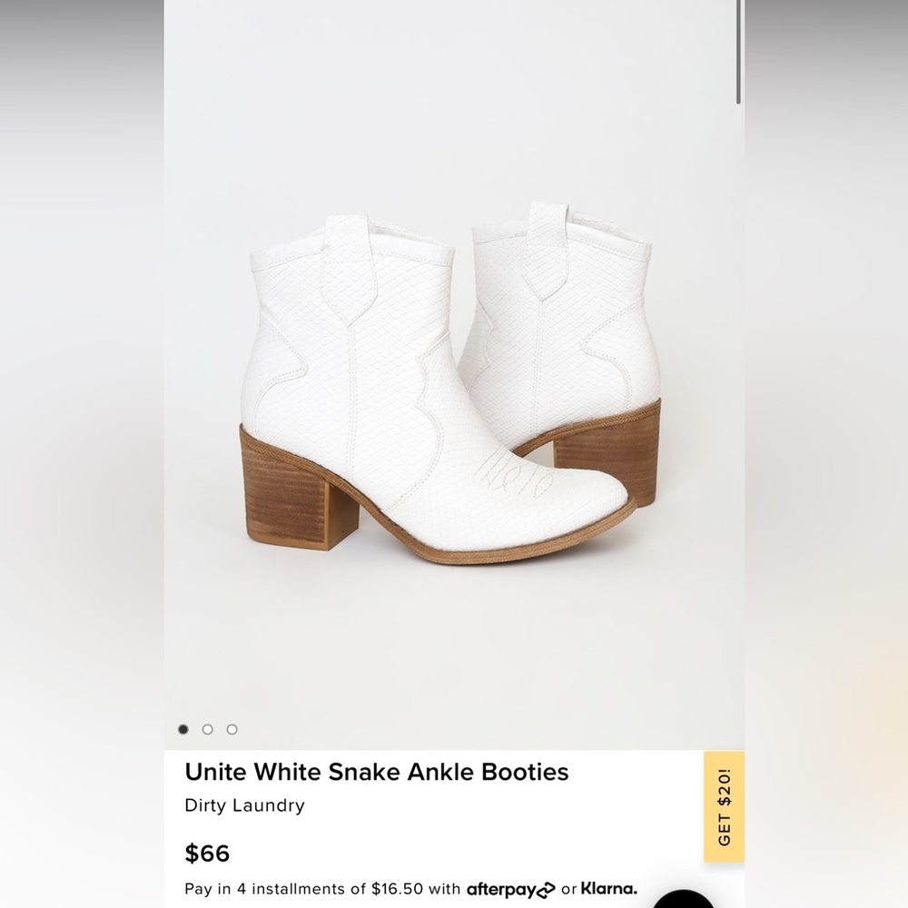 Dirty laundry booties